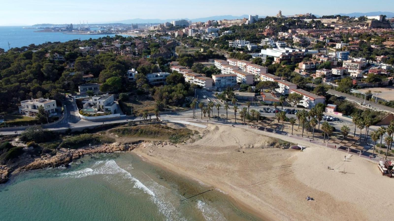 Apartment In Front Of Arrabassada Beach Tarragona Eksteriør bilde